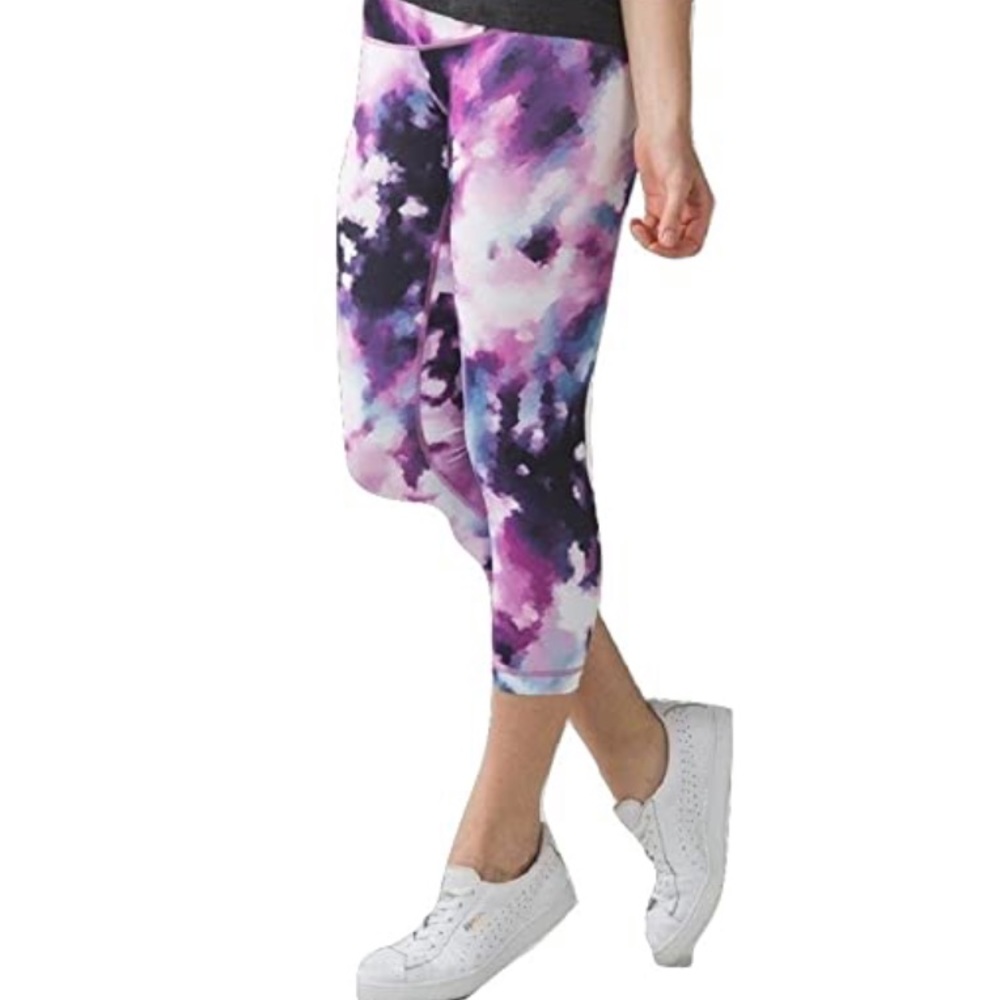 Lululemon Wunder Under Blooming Pixie Leggings 2